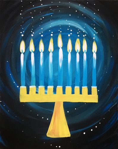 Book now for Paint Nite: The Menorah Is Lit with Art & Stuff with Alyssa Toohey on 12/08/2023 at New Paltz, NY. Earn 10 Loyalty Reward points for every ticket! Menorah Painting, Starfish Painting, New Paltz Ny, City Winery, New Paltz, Christmas In The City, Loyalty Rewards, Paint Nite, Harvest Wreath