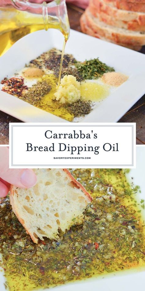 Bread And Oil Board, Bertucci Dipping Oil, Carabbas Bread Dipping Oil Recipe, Bread Dipping Board, See Food Recipes, Sourdough Dipping Bread, What To Make With Focaccia Bread, Sourdough Bread Dipping Sauce, Garlic Bread Dipping Sauce