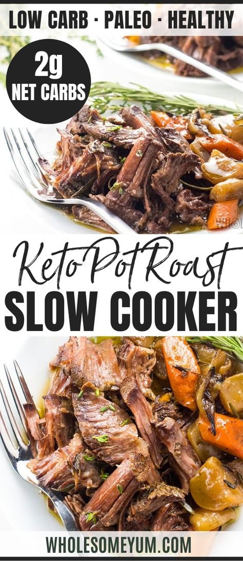 Keto Low Carb Pot Roast Slow Cooker Recipe Keto Pot Roast Oven, Keto Slower Cooker Recipes, Low Calorie Pot Roast Slow Cooker, Keto Beef Roast Instant Pot, Pot Roast Crock Pot Recipes Low Carb, Pot Roast Low Carb, Keto Dinner Recipes Crock Pot Low Carb, Keto Crockpot Recipes Low Carb Crock Pot, Keto Pot Roast Recipes