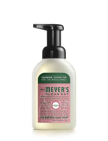 I’ve been an avowed Mrs. Meyers fan ever since they let me run around in their laboratory, mixing up eco-conscious cleaning products and dabbing... Finger Painting For Kids, Apple Soap, Mrs Meyers, Foaming Soap, Lavender Soap, Cleaning Day, Liquid Hand Soap, Foam Soap, Foaming Hand Soap