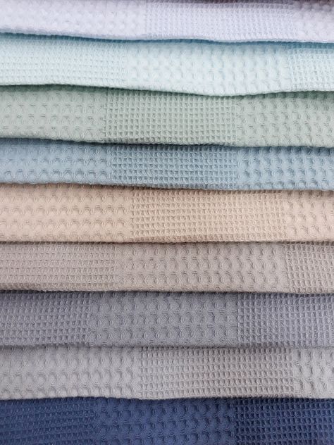 Premium Quality 100% Cotton Waffle Fabric Extra Wide Fabric - Etsy Baby Duvet, Designer Upholstery Fabric, Fabric Photography, Waffle Fabric, Check Fabric, Color Bands, Muslin Fabric, Fabric Tape, Waffle Weave