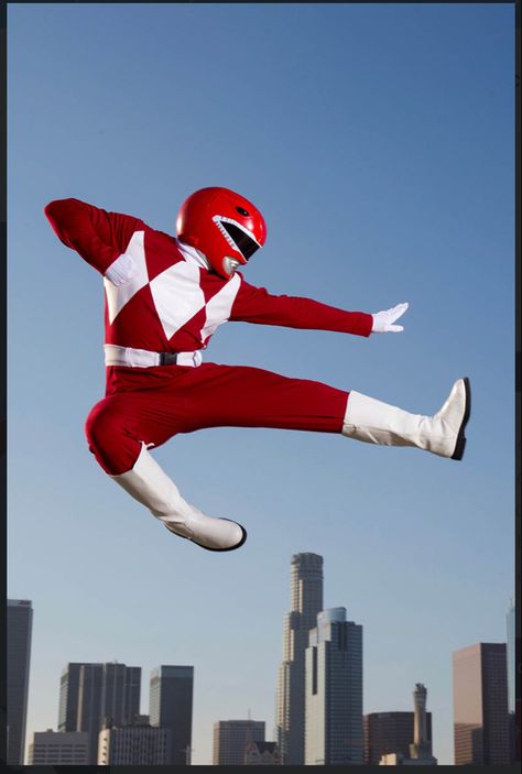 Red Zeo Power Ranger, Power Rangers Fan Art Red, Power Ranger Red, Red Power Ranger, Power Rangers Helmet, Power Rangers Jungle Fury Red Ranger, Power Ranger Party, Freeze Dance, Jedi Training