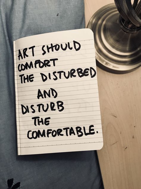 Art Is Meant To Comfort The Disturbed, Art Should Comfort The Disturbed, Comfort The Disturbed, Meant To Be, Book Cover, Quick Saves, Instagram, Art