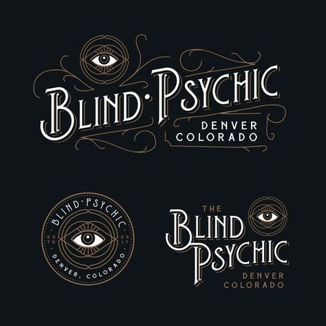 Blind Psychic - "The Blind Psychic" An American Speakeasy Cocktail bar The Blind Psychic is a "high end" Speakeasy cocktail bar. With a focus on classic & modern cocktails and food. The bar w Cocktail Bar Interior, Modern Cocktails, Speakeasy Bar, Cocktails Bar, Drinks Logo, Bar Logo, Logo Restaurant, Brand Identity Pack, Professional Logo Design