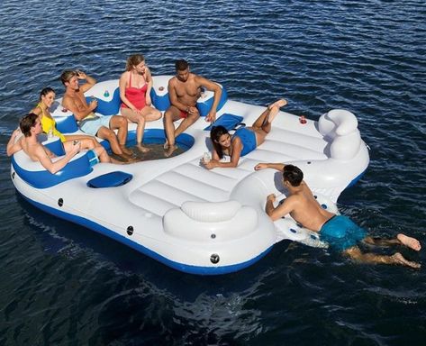 Inflatable Floating Island, Summer Pool Floats, Inflatable Raft, Floating Cooler, Swimming Games, Inflatable Island, Lake Floats, Cool Pool Floats, Inflatable Rafts