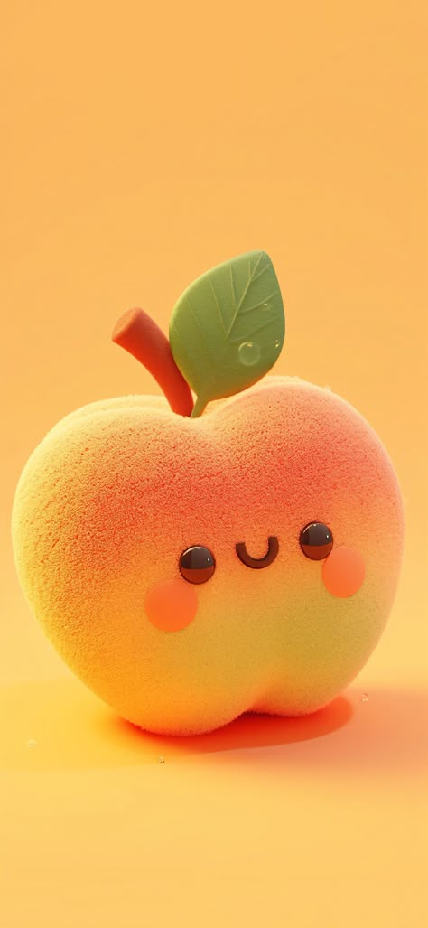 Cute Fruit Wallpaper Iphone Wallpapers, Pictures Of Fruit, Cute Iphone Wallpaper, Cute Iphone Wallpaper Tumblr, Hand Lettering Styles, Fruit Cartoon, Colourful Wallpaper Iphone, Color Backgrounds, Wallpaper Iphone Love