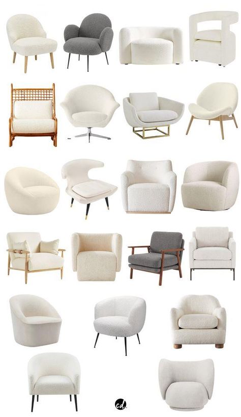 Boucle is proving popular at the moment in interiors and design. Hardwearing, stylish and durable here's a boucle accent chair roundup! Boucle Accent Chair, Furniture Details Design, Home Design Living Room, Apartment Decor Inspiration, Room Makeover Bedroom, Furniture Details, Decor Home Living Room, Room Inspiration Bedroom, Mobile Home