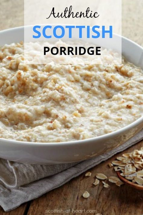 Scottish Porridge, Traditional Scottish Food, Scotland Food, Scottish Breakfast, Scottish Dishes, Welsh Recipes, British Cooking, Uk Recipes, Scottish Recipes