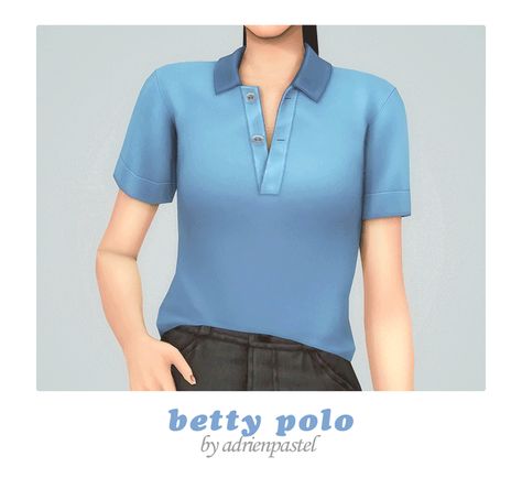 📑 Betty Polo | Patreon Sims 4 Polo Shirt Cc, Sims 4 Polo Shirt, Sims 4 Cc Female, Sims 4 Cas, Sims 4 Cc Finds, Sims 4 Cc, Kids Sweater, Trending Topics, Sims 4