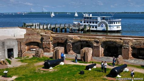 Fort Sumter and Fort Moultrie National Historical Park | PARK AT A GLANCE | Monument Park, Charleston Vacation, South Carolina Travel, Fort Sumter, Charleston Travel, Folly Beach, States In America, Travel South, Charleston South Carolina