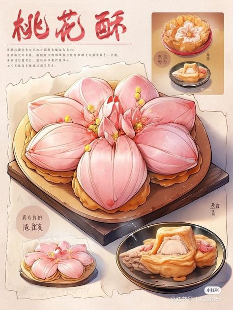 Fantasy Food Ideas, Fantasy Meals, Watercolour Procreate, Dnd Food, Fairy Food, Fantasy Food, Food Drawings, Foodie Art, Food Artwork