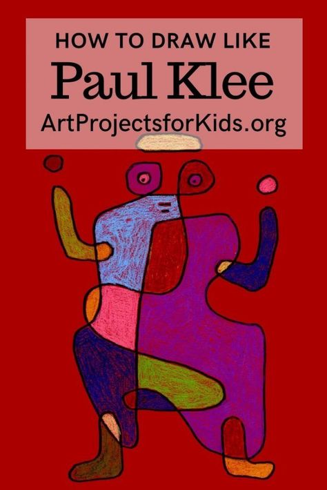 Learn how to draw like Paul Klee with this fun and easy art project for kids. Simple step by step tutorial available. #howtodraw #artprojectsforkids #klee Klee Drawing, Klee Art, Paul Klee Art, Art Projects For Teens, Art Projects For Adults, Toddler Art Projects, Art Projects For Kids, Easy Art Projects, Art Lessons For Kids