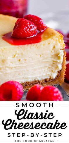 The Food Charlatan, Cheesecake Recipes Classic, Birthday Cake Decorating Ideas, New York Style Cheesecake, Salted Caramel Brownies, Food Charlatan, Classic Cheesecake, Best Cheesecake, Cake Decorating Ideas