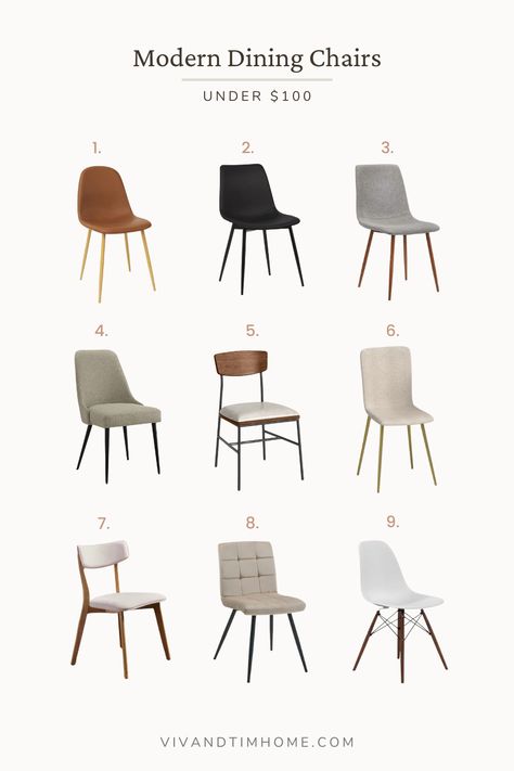 Target Leather Dining Chair, Armless Dining Chairs Modern, Modern Dinner Chairs, Cafe Dining Chairs, Modern Kitchen Table Chairs, Dining Room Chairs Target, Light Dining Chairs, Modern Affordable Dining Chairs, Dining Chairs For Small Spaces