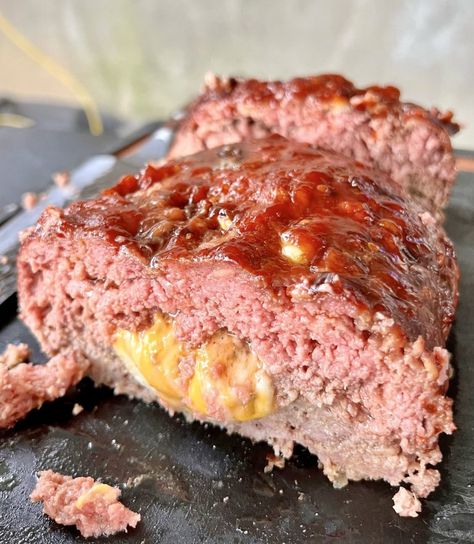 Jack Daniels Sauce, Smoked Meatloaf Recipe, Grill Nation, Smoked Meatloaf, Wholesome Meals, Ny Strip Steak, Colby Cheese, Smoked Food, French Dip Sandwich