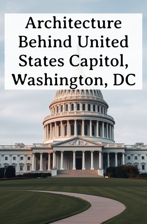 Architecture Behind United States Capitol, Washington, DC Grand Staircases, The Pyramids Of Giza, Legislative Branch, The Burj Khalifa, Neoclassical Design, United States Capitol, Stunning Architecture, Neoclassical Architecture, American Government