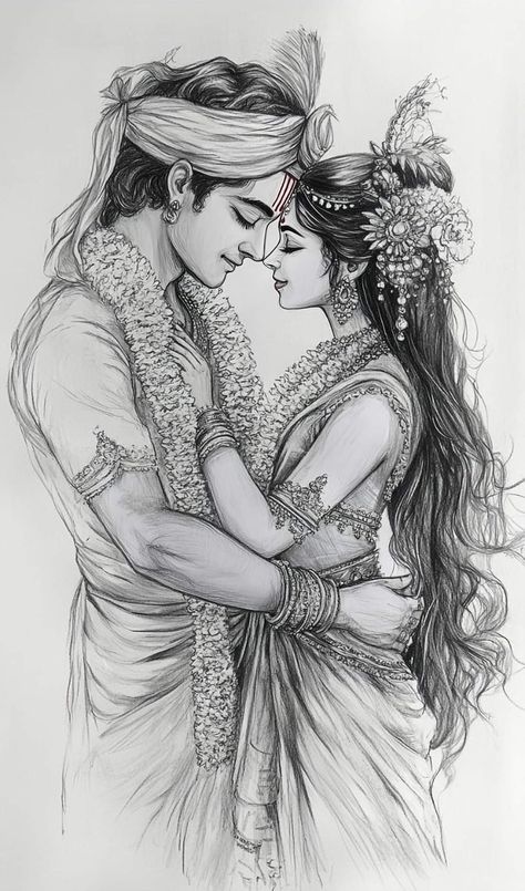 Krishna Sketching, Intricate Sketches, Radha Krishna Sketch, God Sketch, Radhe Krishna Art, Lord Krishna Sketch, Vishnu Krishna, Ganesha Art Illustration, Krishna Sketch