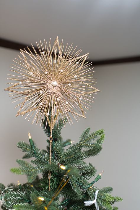 Nicole Miller Star Tree Topper Christmas Tree Topper Star, Xmas Tree Star Topper Diy, Diy Christmas Topper Star, Christmas Star Tree Topper, Christmas Tree Star Ideas, Modern Christmas Tree Topper, Star For Christmas Tree Topper, Paper Christmas Tree Topper, Star For Christmas Tree