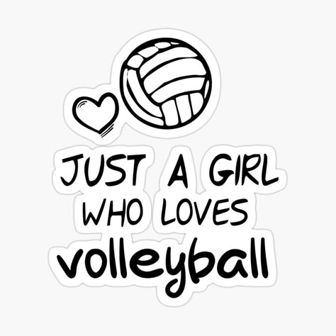 Volleyball Sayings, Sports Layout, Inspirational Volleyball Quotes, Volleyball Stickers, Volleyball Funny, Volleyball Quotes Funny, Volleyball Drawing, Preppy Quotes, Tough Times Quotes