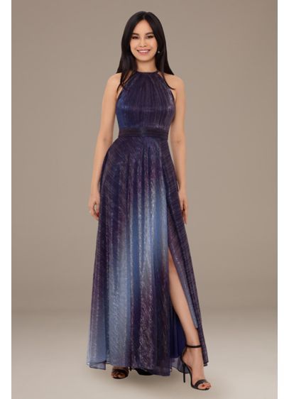 Ombre Clothes, Formal Wedding Guests, A Line Prom Dress, Halter Prom Dresses, Homecoming Outfits, Contemporary Dresses, Prom Dress Styles, A Line Prom Dresses, Necklines For Dresses