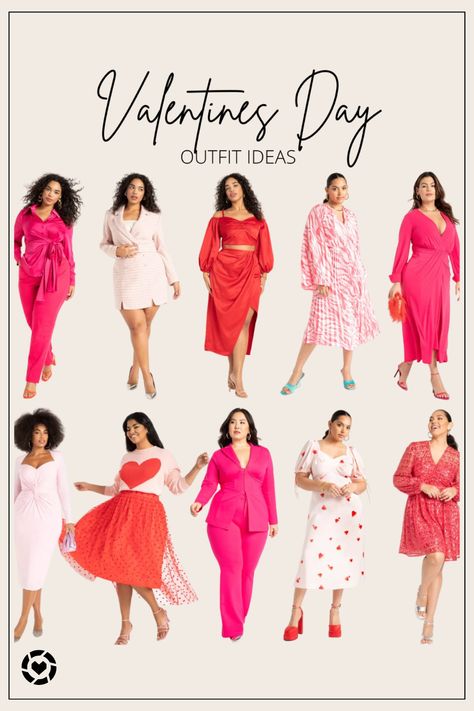 Valentines Outfits Plus Size, Valentines Day Plus Size Outfit Ideas, Plus Size Valentines Day Outfit Night, Plus Size Valentines Day Outfit, Valentine’s Day Plus Size Outfits, Valentine Outfits, Valentines Brunch, Youtube Ideas, Night Dresses