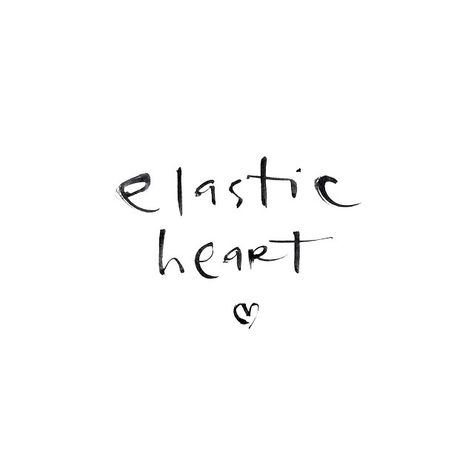 'I got thick skin and an elastic heart'. [Lovely lyrics as always by Sia] ✨ Lovely Lyrics, Elastic Heart, Black & White Quotes, Thick Skin, How To Get Thick, Love Is, Mom Quotes, Music Lyrics, Fun To Be One