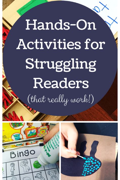 Hands-On Activities For The Struggling Reader (that really work!) #strugglingreader #homeschoolmom #kidsactivities #handson via @nottheformer Read Faster, Design Learning, Reading Tutoring, Social Stories Preschool, Dysgraphia, Learning Differences, Homeschool Tips, Life Skills Special Education, Homeschool Encouragement