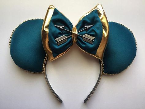 Mickey Ears Diy, Micky Ears, Brave Disney, Brave Merida, Hair Accessories Diy, Diy Disney Ears, Disney Ears Headband, Disneyland Ears, Diy Mickey Ears