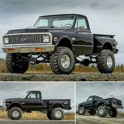 72 Chevy Chevy Stepside, Chevy 4x4, 72 Chevy Truck, American Trucks, Custom Chevy Trucks, Lifted Chevy Trucks, Chevy Pickup Trucks, Old Pickup Trucks, Classic Pickup Trucks