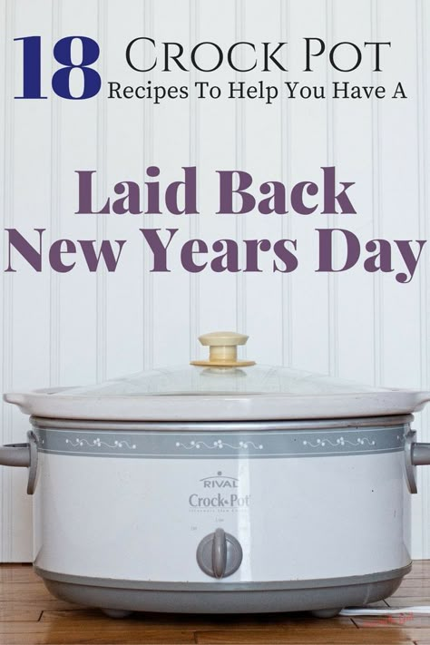 19 Crock Pot Recipes To Help You Have A Laid Back New Years Day. You all know I love a crock pot recipe! They help you in so many ways. I have put together 19 crock pot recipes to help you have a laid back New Years Day. New Years Eve Crockpot Recipes, New Years Lunch Ideas, Easy New Years Eve Dinner Ideas, New Years Day Dinner, New Years Day Meal, Best Slow Cooker Recipes, Mississippi Pot Roast, Crock Pot Recipe, New Year's Food