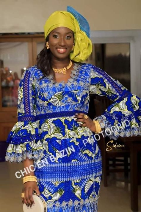 Grand Dakar, Long Gown Styles, Ankara Long Gown, Ankara Long Gown Styles, Veil Styles, Gown Styles, African Fashion Ankara, Dress African, Latest African Fashion Dresses