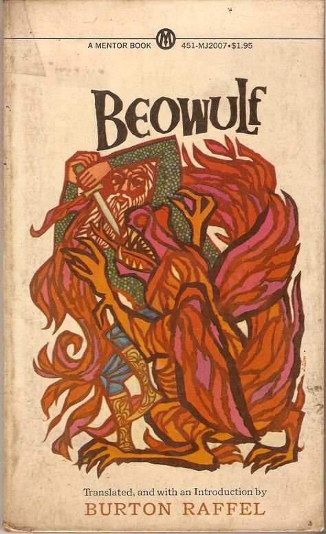 beowulf book | Yey, Grendel! | Disturbing the Universe Medieval Literature, Tea And Books, Praise Songs, Classic Monsters, Literature Books, Anglo Saxon, Old Book, Famous Books, Classic Literature