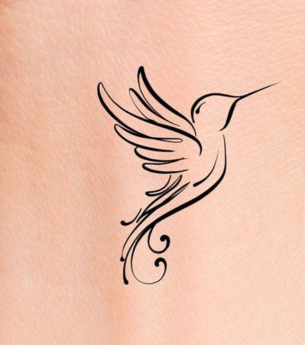 Humming Birds Tattoo Design, Black Hummingbird Tattoo, Song Bird Tattoo, Hummingbird Tattoos For Women, Hummingbird Outline, Hummingbird Tattoo Black, Songbird Tattoo, Hummingbird Silhouette, Bird Tattoos For Women