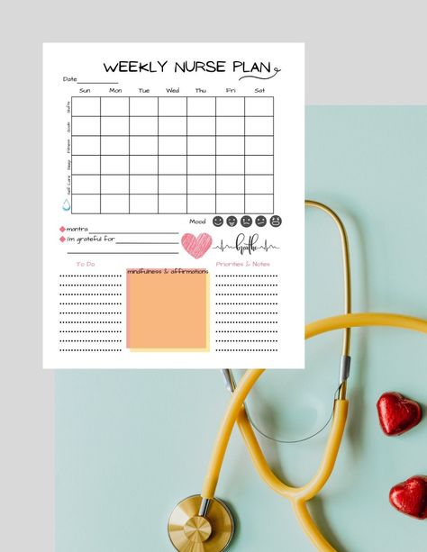 Try this planner to organize your life, all your shifts plus personal goals, habits, affirmations, moods, tasks, reflections and so much more. Nurse Planner | Nurse Agenda | Weekly Planner | Self Care Nurse Planner, Goals Habits, Agenda Printable, To Do Checklist, Planner To Do List, Weekly Agenda, Schedule Planner, Daily Goals, Water Intake