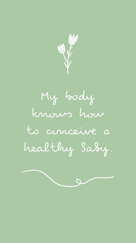 My body knows how to conceive a healthy baby. New Baby Vision Board, Positive Fertility Quotes Inspiration, Healthy Baby Manifestation, Healthy Pregnancy Vision Board, Manifest Motherhood, Vision Board Ideas Pregnancy, Healthy Baby Affirmations, Ttc Vision Board, Healthy Pregnancy Manifestation