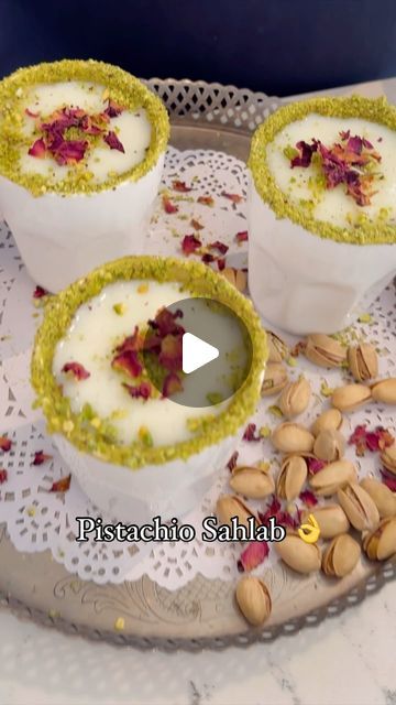 Egyptian Food, Dessert Drinks, Pistachio, Hot Drink, Milk, Drinks, Canning