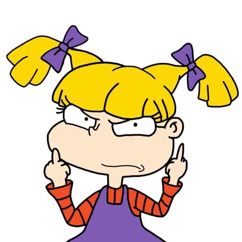 Angelica Rugrats, Rugrats Characters, Rugrats Cartoon, Rug Rats, Angelica Pickles, 90s Cartoon Characters, Food Tattoos, Nickelodeon 90s, By Any Means Necessary