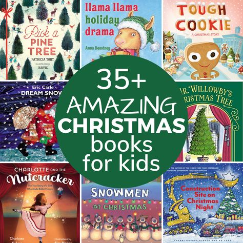 Christmas Books for Preschoolers - Toddler Approved Toddler Christmas Books, Big Library, Books For Preschoolers, Christmas Picture Books, Weather Crafts, Holidays With Toddlers, Christmas Books For Kids, Halloween Crafts Preschool, Christmas Picture