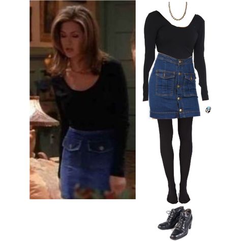 Green Blue And Black Outfit, Iconic 90s Women, Rachel Green Lookbook, Dress Like Rachel Green, Friends Inspired Outfits Rachel Green, Rachel Inspired Outfits, How To Dress Like Rachel Green, Friends Fashion Rachel, Friends Looks 90s