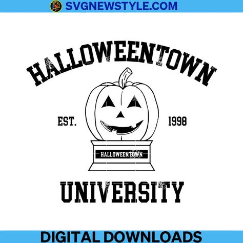 Halloween Town Shirt Ideas, Halloween Teacher Svg Free, Halloween Town Svg Free, Halloweentown University Svg, Halloweentown Svg Free, Halloween Town University Svg, Halloween Town Svg, Halloween Svg Shirts, Kitchy Halloween