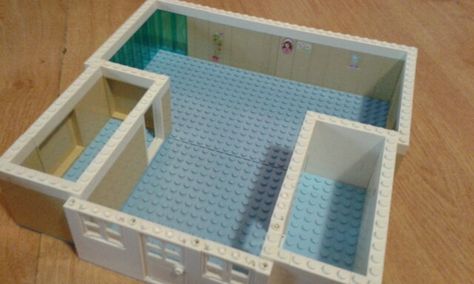 Small Lego House Ideas, Lego House Ideas Easy Modern, How To Build Lego House, Lego House Layout, Cute Lego House Ideas, Lego House Furniture, Lego House Ideas Easy Instructions, Lego Houses Ideas, Lego House Instructions Step By Step