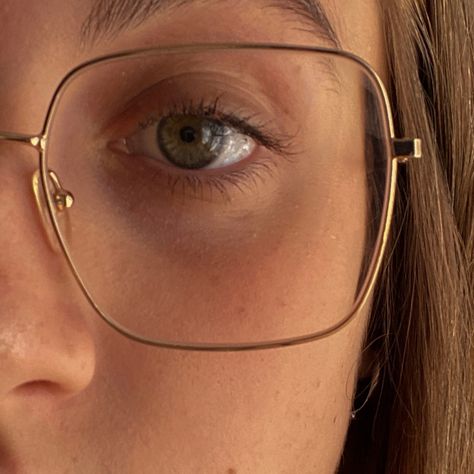 Wire Rimmed Glasses Aesthetic, Gen Z Glasses, Eyeglasses Trend 2024, Square Glasses Aesthetic, Not So Berry Challenge, Glasses Women Fashion Eyeglasses, Nerdy Kid, Wire Rimmed Glasses, Where We Left Off