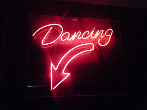 Let's go Dancing! by goreckidawn, via Flickr Bad Dancing, Dance Studio Design, Neon Words, Bedroom Wall Collage, Dancing Aesthetic, Dance Quotes, Dirty Dancing, Neon Light Signs, Dance Studio