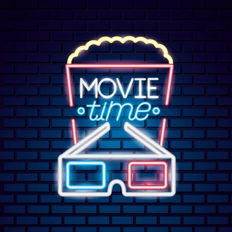 Movie time neon sign Free Vector | Free Vector #Freepik #freevector #ticket #cinema #film #time Movie Glasses, Instagram Hashtags For Likes, Film Countdown, Ticket Cinema, Movie Poster Template, Neon Vector, Hashtags For Likes, Time Illustration, Camera Illustration