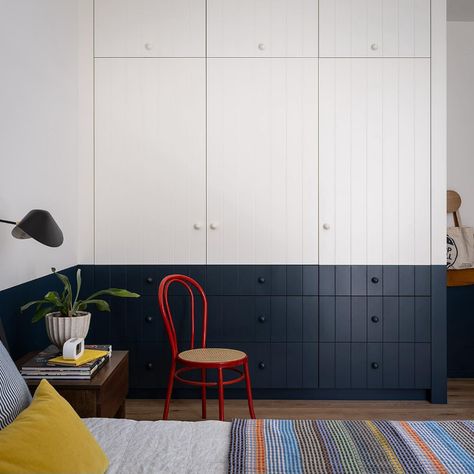 Katie LeClercq (@katie.leclercq) • Instagram photos and videos Katie Leclercq Design, Katie Leclercq, Checkered Wallpaper, Checker Wallpaper, Built In Cabinets, Boys Bedrooms, Modern Forms, Last Post, Kids Storage