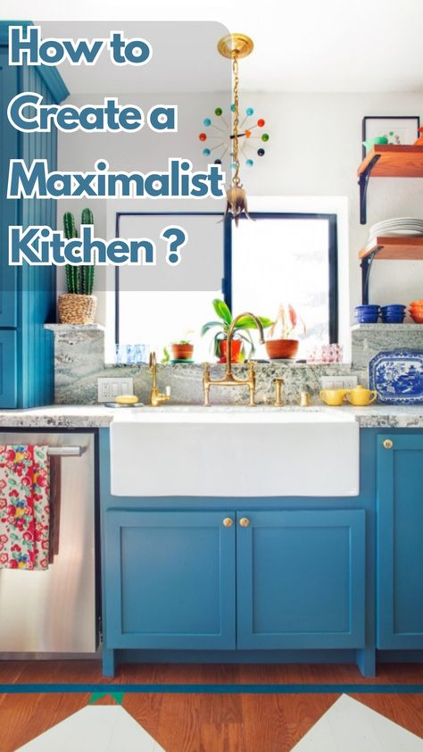 A maximalist kitchen is all about embracing bold, beautiful, and eclectic design elements.maximalist decor ideas Art Drawings Colorful, Maximalism Home, Home Decor Ideas Cozy, Maximalism Design, Maximalism Decor, Maximalist Kitchen, Colourful Living Room, Maximalist Decor, Home Decor Living Room