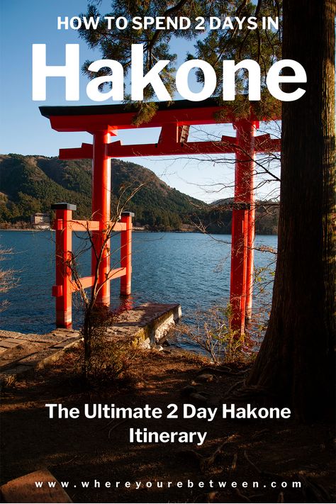 Planning on spending two days in Hakone? Follow our 2 day Hakone itinerary to discover the best things to do in this beautiful corner of Japan. From sightseeing cruises on Lake Ashi to travelling over the volcanic Owakudanai on the Hakone Ropeway, discover the best way to spend two days in Hakone. We also tell you how to get to Hakone, how to get around the town and the best places to stay. You'll find everything you need to know in our 2 day Hakone itinerary. Things To Do In Hakone Japan, Japan Planning, Japan Travel Photography, Hakone Japan, Japan Holiday, Japan Travel Destinations, 2 Days Trip, Japan 2023, Kanagawa Prefecture