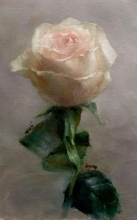 Rococo Painting Aesthetic, Expressive Oil Painting, The Hesitant Fiancee, Old Money Painting, Flower Painting Aesthetic, Rococo Flowers, Painting Of Roses, Mad About You, Roses Painting