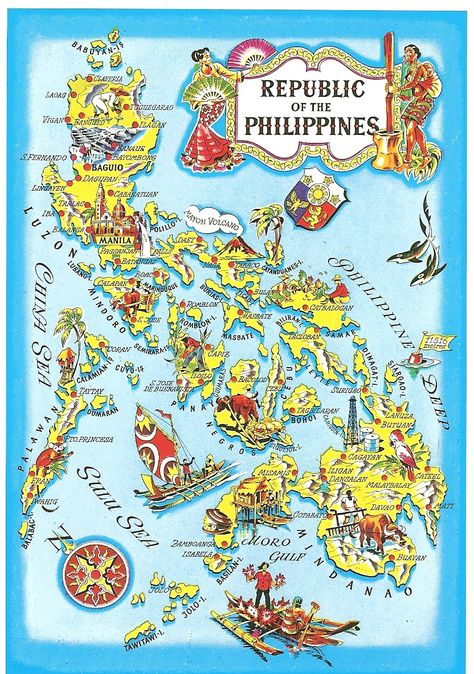 Visiting the Philippines Pinoy Culture, Philippine Map, Filipino Heritage, Continents And Countries, Banaue, Illustrated Maps, Mindoro, Treasure Map, Map Wallpaper