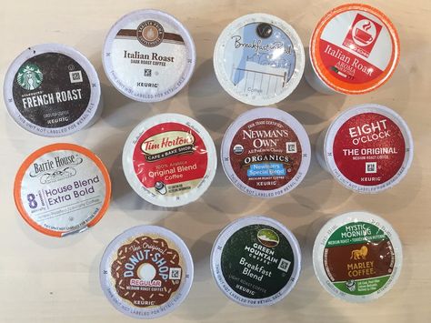 Keurig Recipes, K Cup Flavors, Best K Cups, Keurig Pods, Marley Coffee, Keurig Coffee Pods, Tim Horton, Green Breakfast, Coffee Van